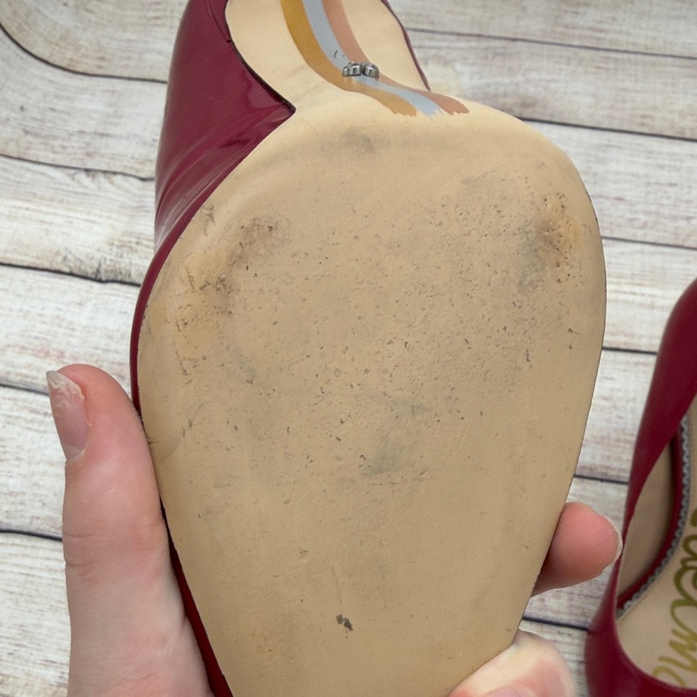 Sam Edelman Red Heels - Picture 3 of 9